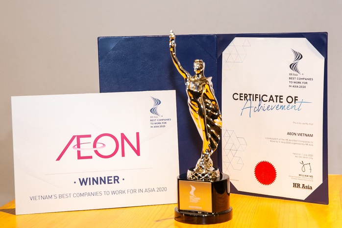 Aeon Việt Nam hai năm liên tiếp đạt giải “Nơi làm việc tốt nhất châu Á” - Ảnh 4. Aeon Việt Nam hai năm liên tiếp đạt giải “Nơi làm việc tốt nhất châu Á” - Ảnh 4.