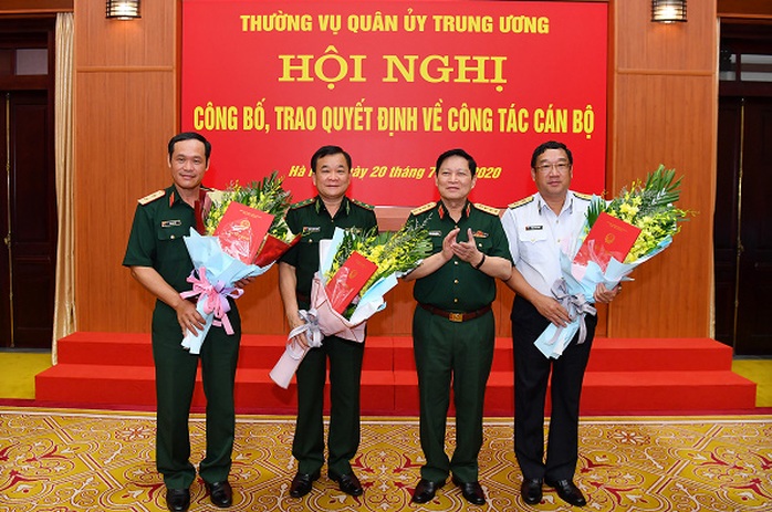 Trao Quyết định bổ nhiệm 3 Thứ trưởng Bộ Quốc phòng - Ảnh 1.