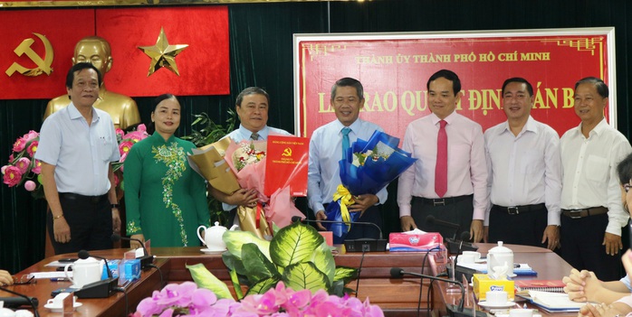 Ông Võ Văn Đức giữ chức Phó Bí thư Quận ủy quận 3 - Ảnh 1.