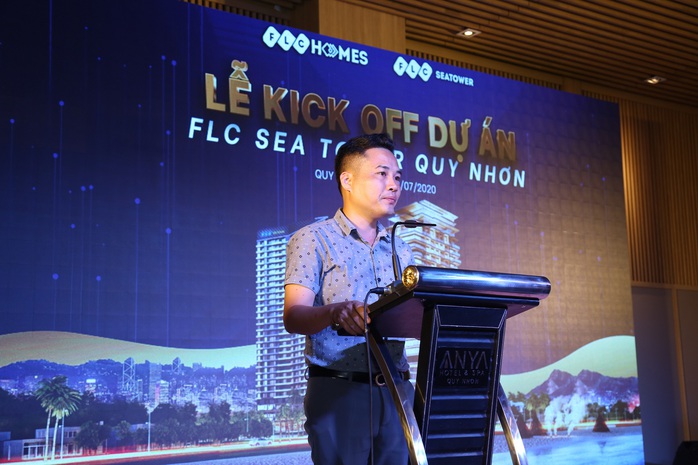 Gấp rút hoàn thiện, FLC Sea Tower Quy Nhon hút hàng trăm sale trong lễ kick off - Ảnh 2. Gấp rút hoàn thiện, FLC Sea Tower Quy Nhon hút hàng trăm sale trong lễ kick off - Ảnh 2.