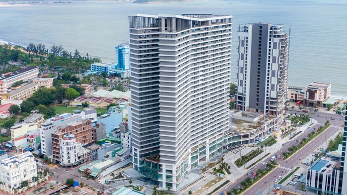 Gấp rút hoàn thiện, FLC Sea Tower Quy Nhon hút hàng trăm sale trong lễ kick off - Ảnh 4. Gấp rút hoàn thiện, FLC Sea Tower Quy Nhon hút hàng trăm sale trong lễ kick off - Ảnh 4.