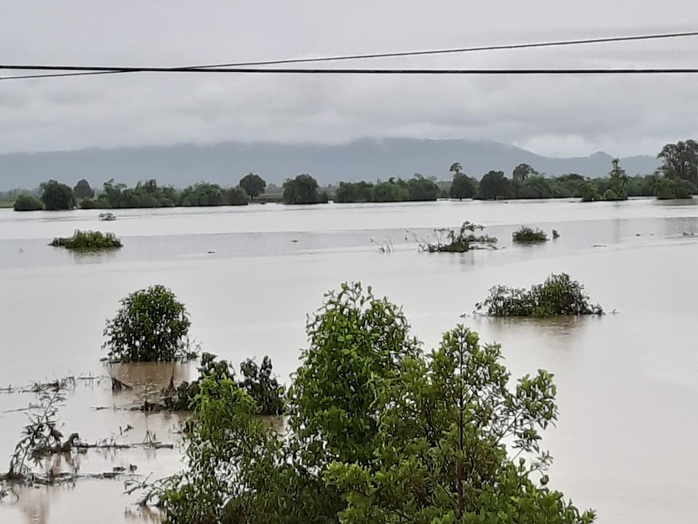Mưa 1 trận, xóm làng Đắk Lắk chìm trong nước, hàng trăm ngôi nhà bị ngập - Ảnh 2.