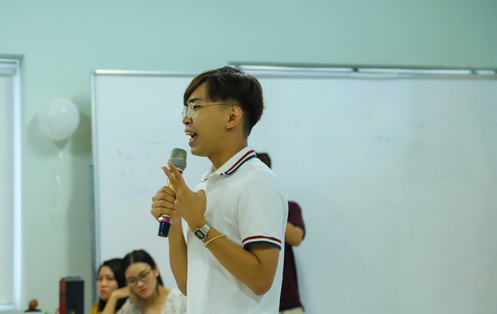 Diễn viên hài Minh Dự trợ giảng ở Trường Đại học Văn Hiến - Ảnh 1.