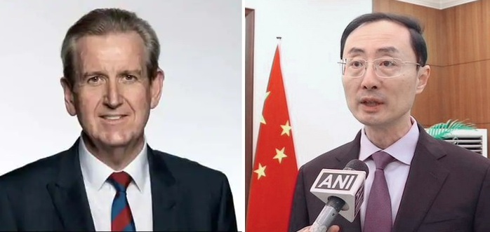 Nhà ngoại giao Trung Quốc và Úc tại Ấn Độ khẩu chiến vì biển Đông - Ảnh 1.
