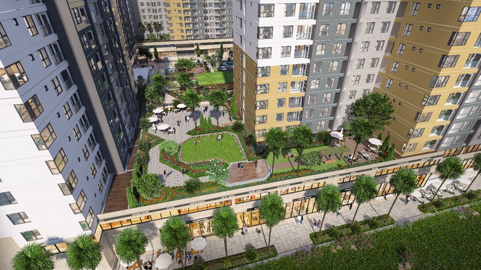 Akari City thi công vượt tiến độ, chính thức cất nóc giai đoạn 1 - Ảnh 3. Akari City thi công vượt tiến độ, chính thức cất nóc giai đoạn 1 - Ảnh 3.