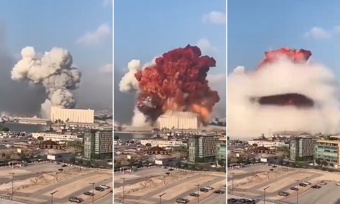 Vụ nổ Lebanon: Nhìn khói cam bốc lên, chuyên gia chất nổ nghi ngờ - Ảnh 1.