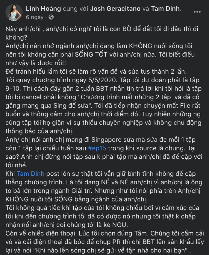 Bị em gái Á hậu Hoàn vũ Hoàng Thùy tố cáo, nhà sản xuất Người ấy là ai đòi kiện - Ảnh 2.