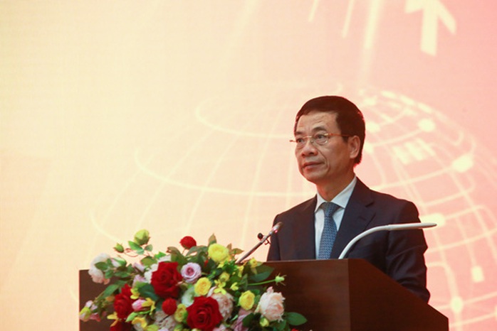 Bộ trưởng Nguyễn Mạnh Hùng công bố giải thưởng Sản phẩm Công nghệ số Make in Vietnam 2020 - Ảnh 2.