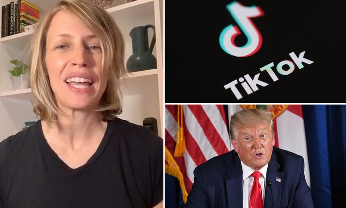 Tổng thống Trump dọa đuổi, TikTok không đi đâu cả - Ảnh 1.