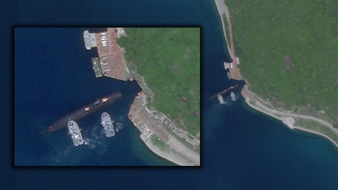 Tàu ngầm hạt nhân Trung Quốc tiến vào căn cứ bí hiểm ở đảo Hải Nam - Ảnh 1.
