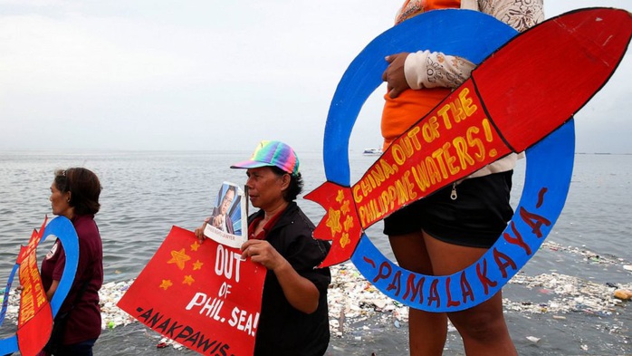 Philippines lại gửi công hàm phản đối Trung Quốc ở biển Đông - Ảnh 1.
