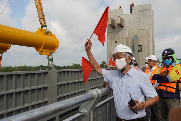 Dự án chống ngập, ngăn triều sẽ về đích trong tháng 12 - Ảnh 1.