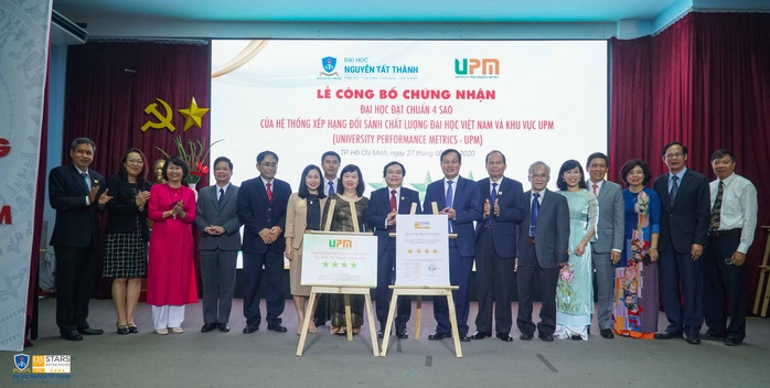 Trường ĐH ngoài công lập đầu tiên được UPM gắn 4 sao - Ảnh 1.