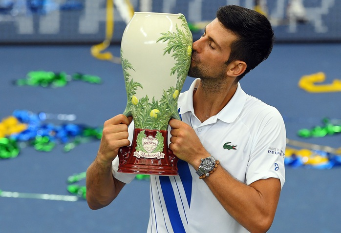 Đăng quang Cincinnati Masters 2020, Djokovic lập nhiều kỷ lục mới - Ảnh 3.