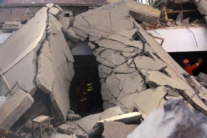 Vụ sập nhà hàng ở Trung Quốc: 29 người thiệt mạng, thêm nhiều người bị thương - Ảnh 5.
