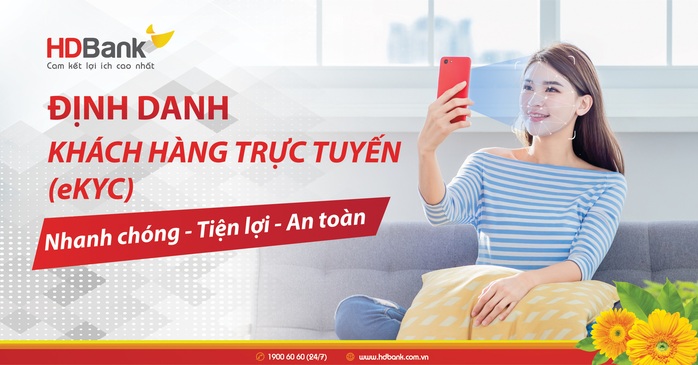 HDBank triển khai giải pháp định danh khách hàng trực tuyến eKYC      - Ảnh 1.