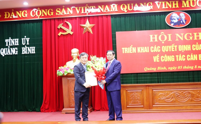 Ông Vũ Đại Thắng được bổ nhiệm giữ chức Bí thư Tỉnh ủy Quảng Bình - Ảnh 1.