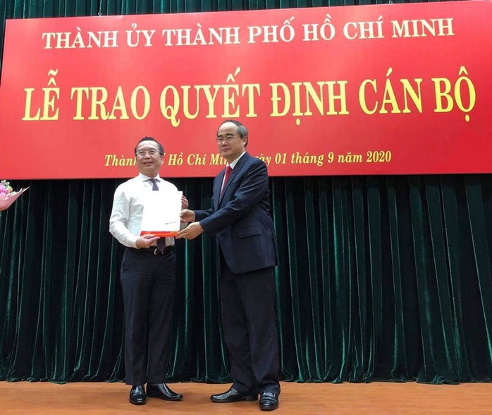 Bổ nhiệm ông Huỳnh Khắc Điệp giữ chức Chánh Văn phòng Thành ủy TP HCM - Ảnh 2.