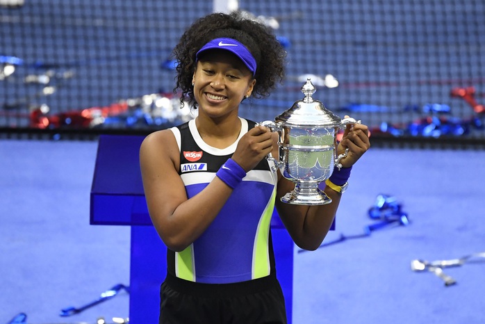 Clip Naomi Osaka lần thứ 2 đăng quang giải Mỹ mở rộng - Ảnh 6.