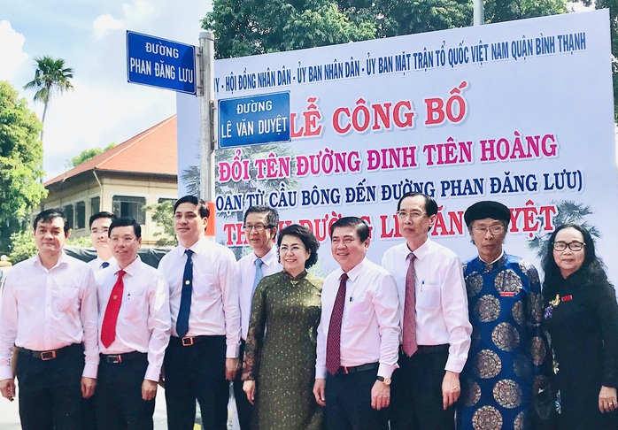 TP HCM: Chính thức có tên đường Lê Văn Duyệt cạnh Lăng Ông - Ảnh 1.