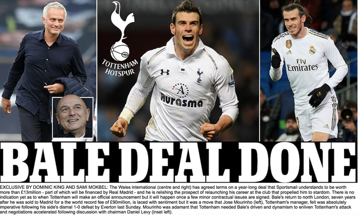 Chấn động: Gareth Bale đồng ý gia nhập Tottenham - Ảnh 1.