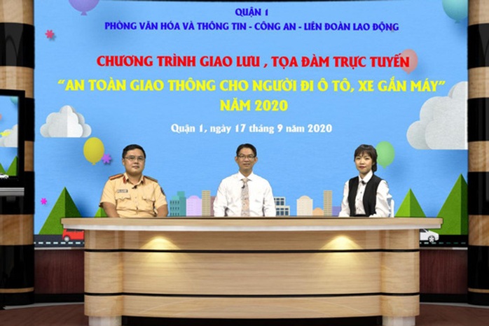 Nâng cao ý thức giao thông cho người lao động - Ảnh 1.