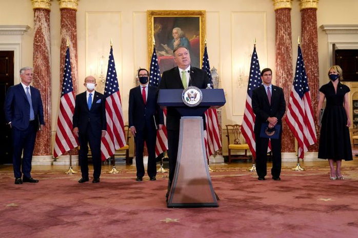 Ngoại trưởng Pompeo: Mỹ không cô lập trong vấn đề Iran - Ảnh 1.
