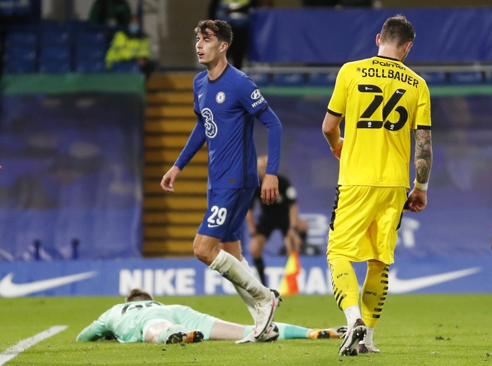 Bom tấn Kai Havertz lập hat-trick, Chelsea bùng nổ League Cup - Ảnh 3.