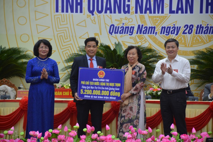 Phó chủ tịch nước dự Đại hội Thi đua yêu nước tỉnh Quảng Nam- Đà Nẵng - Ảnh 3.