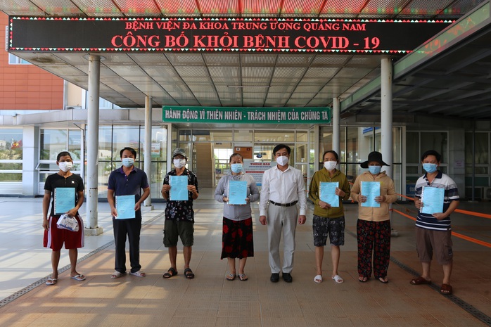 Thêm 19 bệnh nhân Covid-19 ở Quảng Nam được xuất viện - Ảnh 1.