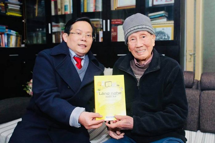 Mai Vàng nhân ái thăm nhạc sĩ Phạm Tuyên trước sinh nhật tuổi 91 - Ảnh 4.