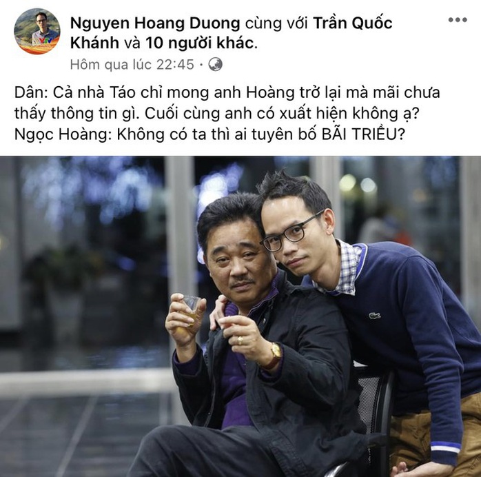 Ngọc Hoàng Quốc Khánh cùng dàn nghệ sĩ miệt mài luyện tập cho Táo quân - Ảnh 2.