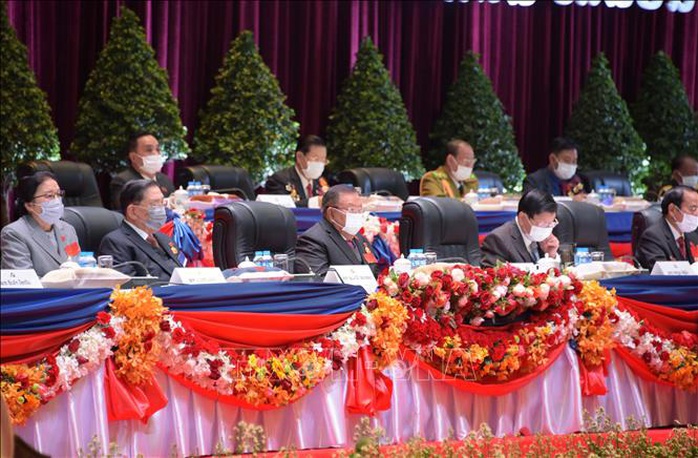 Tổng Bí thư, Chủ tịch nước Nguyễn Phú Trọng chúc mừng tân Tổng Bí thư Lào - Ảnh 3.