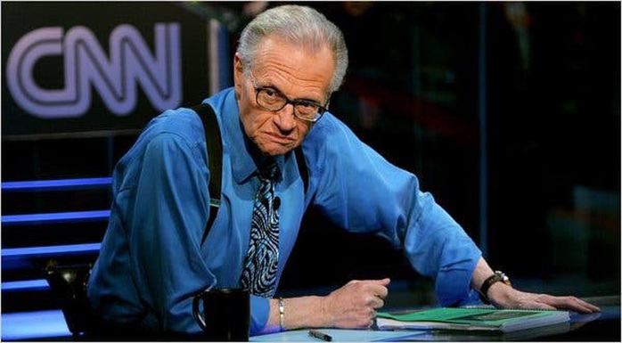 MC nổi tiếng Larry King qua đời ở tuổi 87 - Ảnh 1.