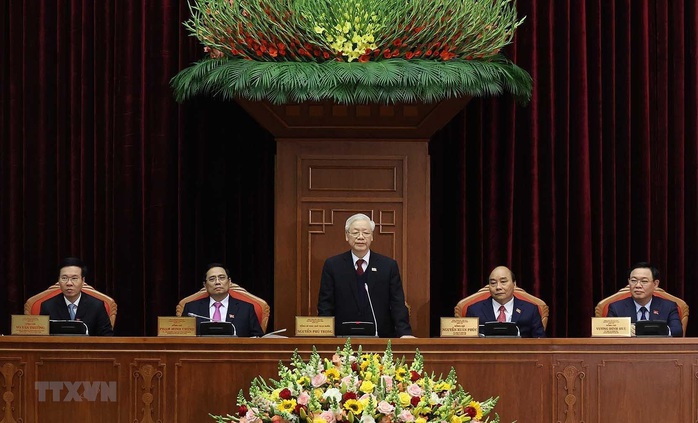 Chùm ảnh: Tổng Bí thư, Chủ tịch nước Nguyễn Phú Trọng tái đắc cử - Ảnh 5.