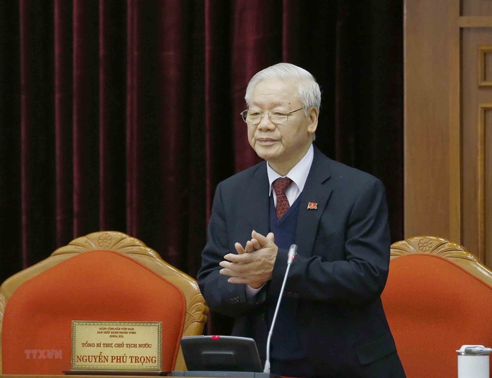 Chùm ảnh: Tổng Bí thư, Chủ tịch nước Nguyễn Phú Trọng tái đắc cử - Ảnh 6.