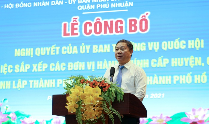 TP HCM: Quận Phú Nhuận tiến hành sáp nhập các phường  - Ảnh 2.