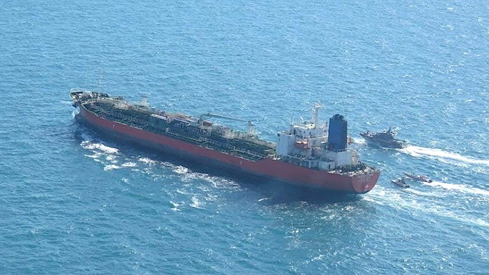 Hàn Quốc điều lực lượng quân sự đến nơi tàu dầu bị Iran bắt - Ảnh 1.