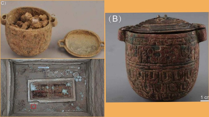 Sốc với món đồ hiện đại trong mộ cổ vị phu nhân 2.700 tuổi - Ảnh 1.