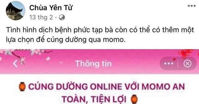 Có nên cúng dường, cầu an online? - Ảnh 1.