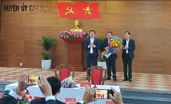 Đại Lộc có tân Bí thư Huyện ủy và Chủ tịch UBND huyện - Ảnh 1.