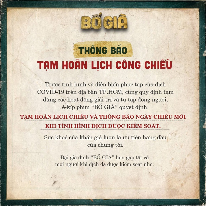 “Trạng Tí”, “Lật mặt: 48H”, “Bố già” dời lịch chiếu do dịch Covid-19 - Ảnh 5.