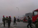 Đang giao hàng, xe máy bất ngờ bốc cháy dữ dội trên cầu Đang giao hàng, xe máy bất ngờ bốc cháy dữ dội trên cầu