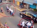 Tái diễn trò tông xe, cướp tài sản ở TP HCM Tái diễn trò tông xe, cướp tài sản ở TP HCM