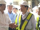 Phó Thủ tướng Vương Đình Huệ thị sát tuyến Metro số 1 Phó Thủ tướng Vương Đình Huệ thị sát tuyến Metro số 1