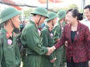 Thanh niên TP HCM hăng hái lên đường nhập ngũ Thanh niên TP HCM hăng hái lên đường nhập ngũ