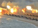 Mỹ đưa 6 xe tải thiết bị THAAD đến sân golf Hàn Quốc Mỹ đưa 6 xe tải thiết bị THAAD đến sân golf Hàn Quốc