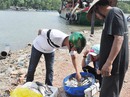 Sớm mai ghé thăm bến cá vùng nước lợ Sớm mai ghé thăm bến cá vùng nước lợ
