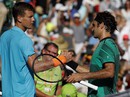 Federer thoát hiểm, Wozniacki dự chung kết Miami Federer thoát hiểm, Wozniacki dự chung kết Miami