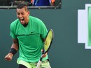 Nishikori thua sốc Jack Sock, Kyrgios bỏ cuộc vì ngộ độc Nishikori thua sốc Jack Sock, Kyrgios bỏ cuộc vì ngộ độc